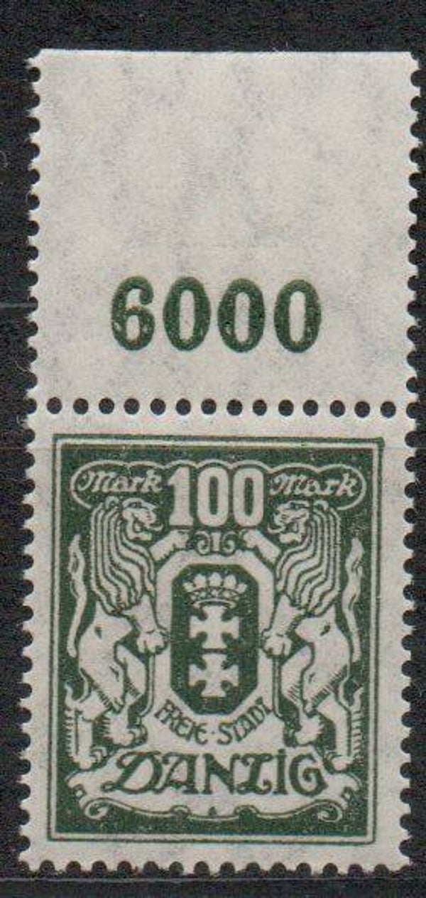Danzig Nr. 141 OR postfrisch/ **