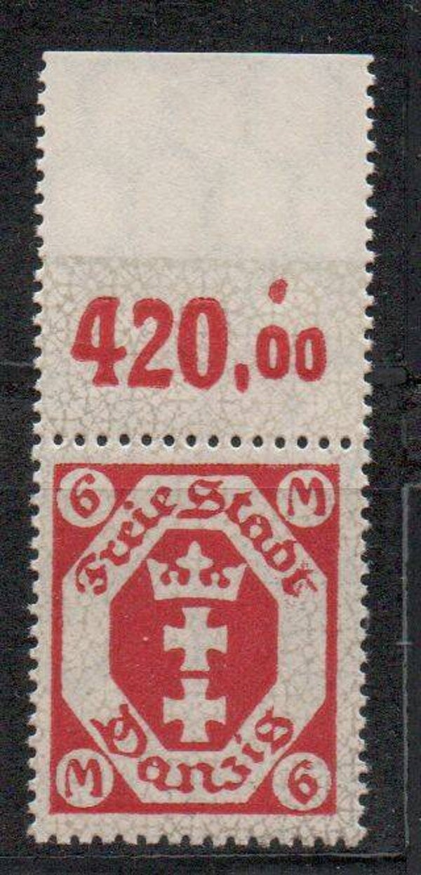 Danzig Nr. 109a OR postfrisch/ **