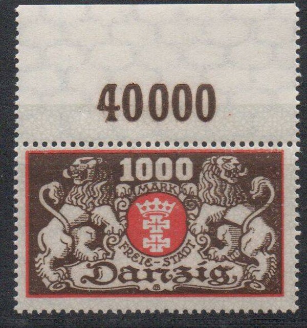 Danzig Nr. 121 OR postfrisch/ **