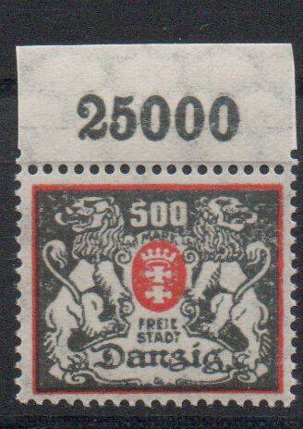 Danzig Nr. 144 OR postfrisch/ **