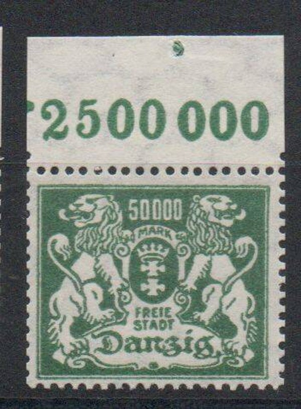 Danzig Nr. 154 OR postfrisch/ **