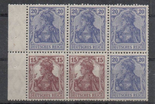m110-Deutsches Reich H- Blatt Nr. 25A postfrisch/ **