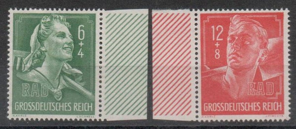 m114-Deutsches Reich Nr. 894, 895 ungebraucht/ *