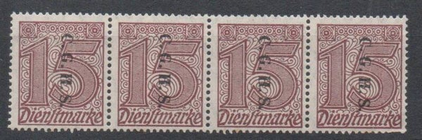 Oberschlesien Dienst Nr. 10I postfrisch/ **