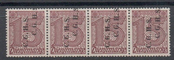 Oberschlesien Dienst Nr. 10VI postfrisch/ **