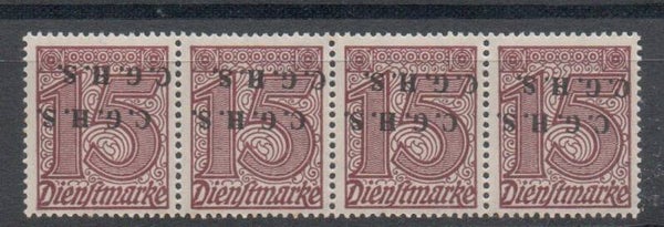 Oberschlesien Dienst Nr. 10X postfrisch/ **