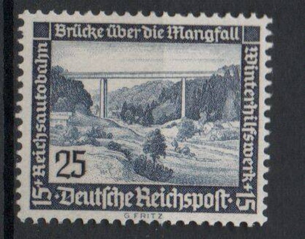 m137a-Deutsches Reich Nr. 641y postfrisch/ **
