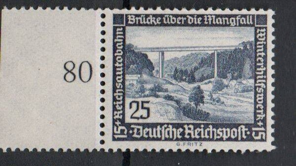 m138-Deutsches Reich Nr. 641y postfrisch/ **