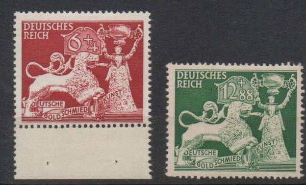 m144-Deutsches Reich Nr. 816-817 ungebraucht/ *