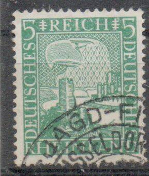 m196b-Deutsches Reich Nr. 372 gestempelt/ o