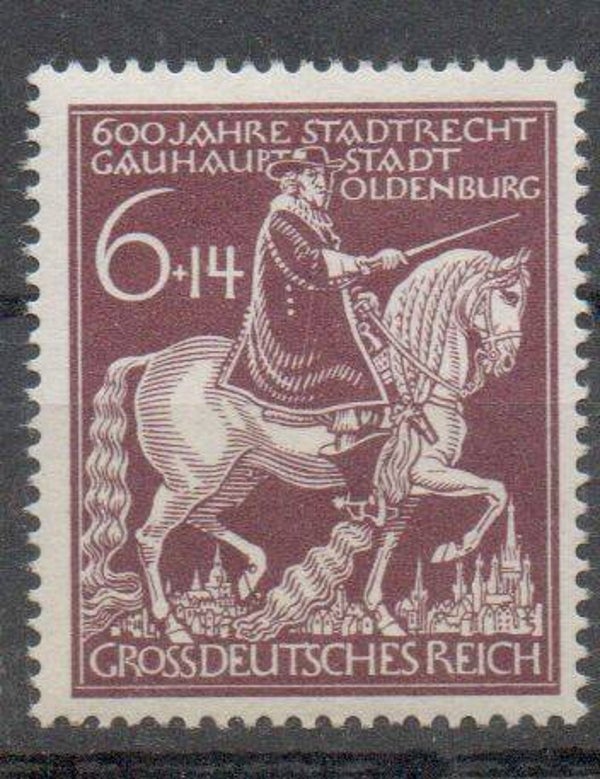 m198-Deutsches Reich Nr. 907 postfrisch/ **