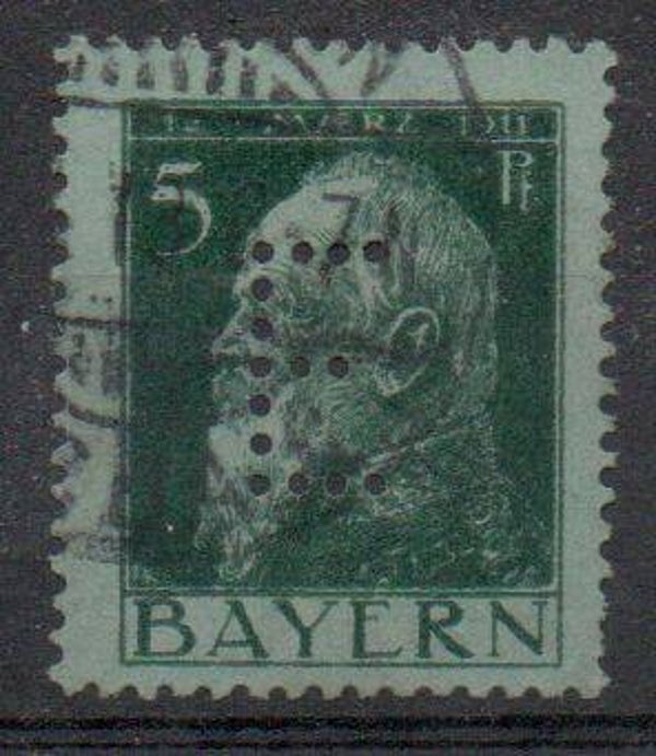 Bayern Dienst Nr. 7 gestempelt/ o