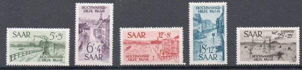 Saarland Nr. 255-259 postfrisch/ **