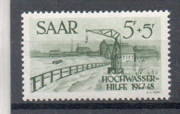 m278a- Saarland Nr. 255 postfrisch/ **