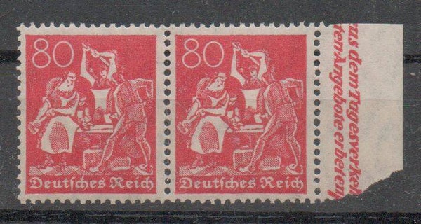 m353- Deutsches Reich Nr. 166 postfrisch/ **