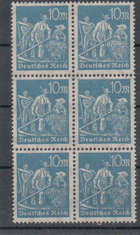 m354a- Deutsches Reich Nr. 239 6er Block postfrisch/ **