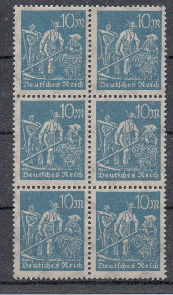 m354b- Deutsches Reich Nr. 239 6er Block postfrisch/ **