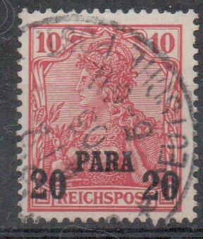 m359- Deutsche Auslandspostämter Türkei Nr. 13II gestempelt/ o