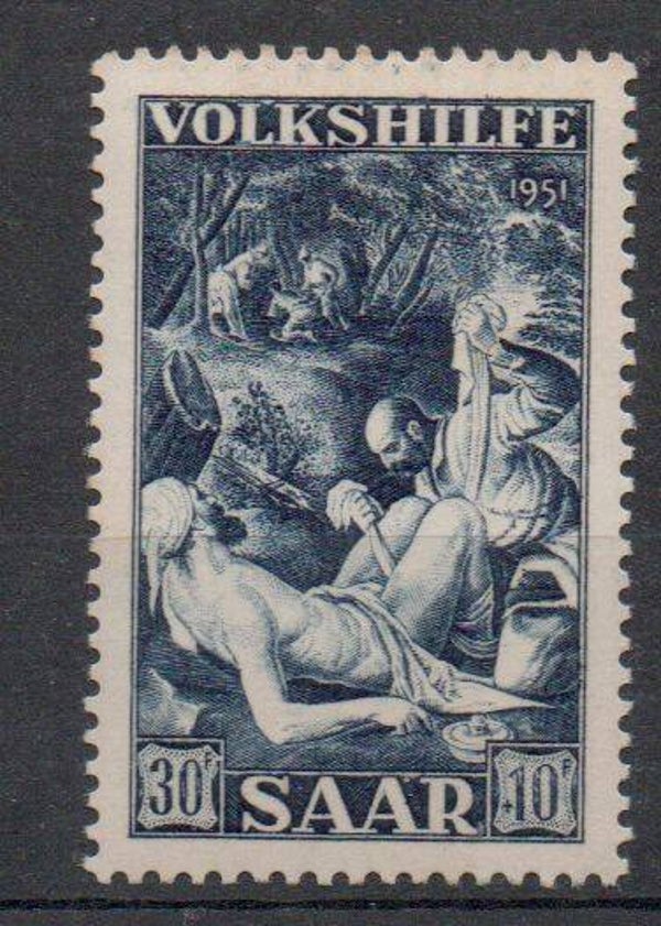 Saarland Nr. 312 postfrisch/ **