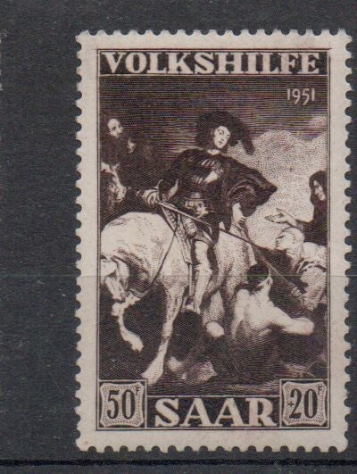 m372- Saarland Nr. 313 postfrisch/ **