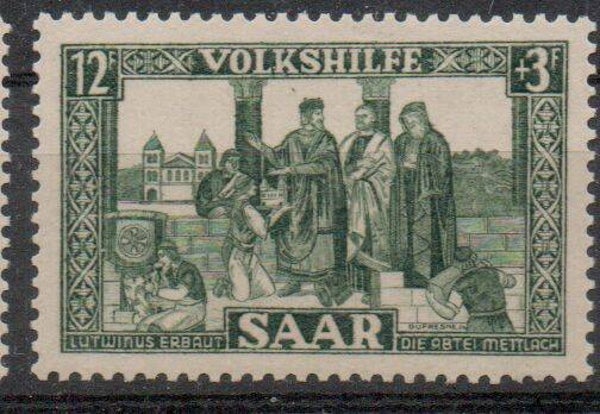 m376a- Saarland Nr. 300 postfrisch/ **