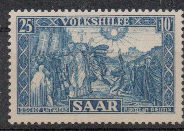 m378a- Saarland Nr. 302 postfrisch/ **