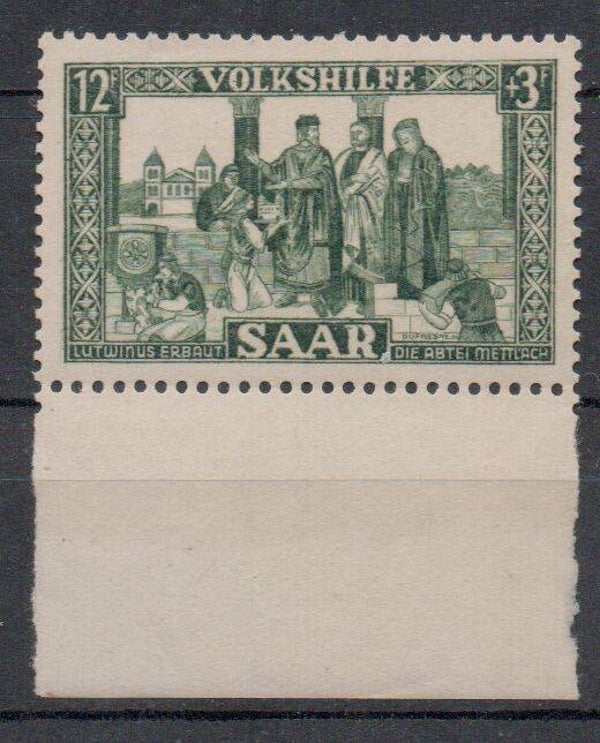 m380- Saarland Nr. 300 UR postfrisch/ ** gepr. Hofmann