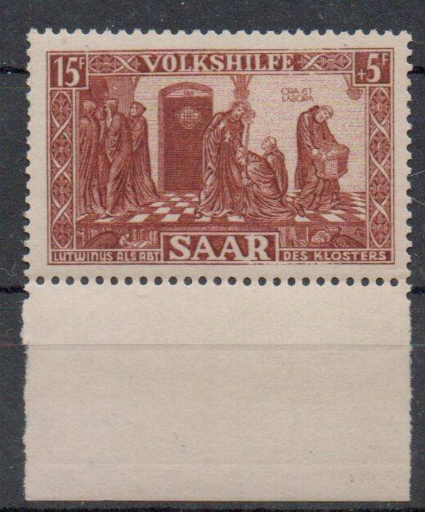 m381- Saarland Nr. 301 UR postfrisch/ ** gepr. Hofmann