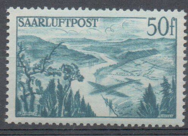 m385- Saarland Nr. 253 postfrisch/ **