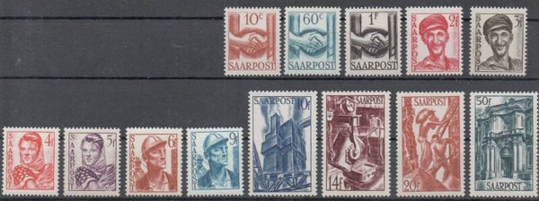 m387a- Saarland Nr. 239-251 postfrisch/ **