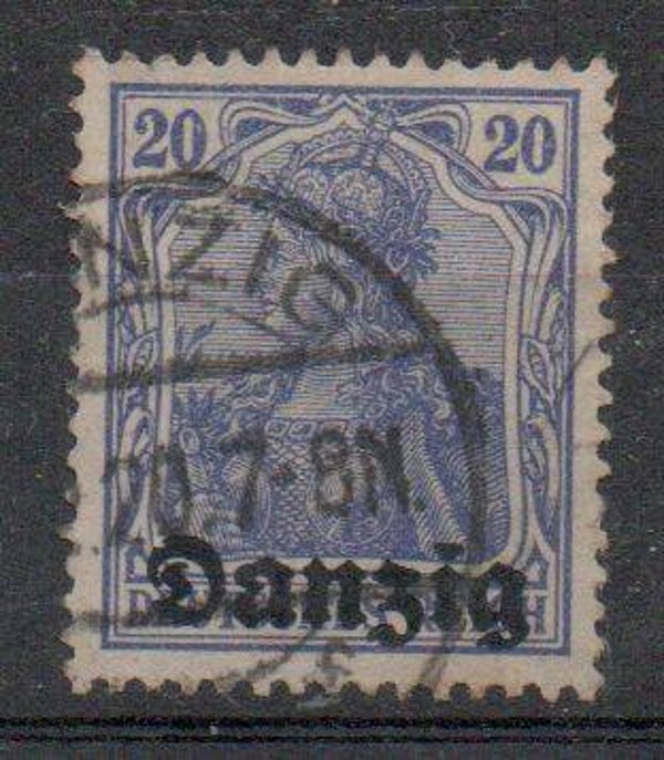 Danzig  Nr. 4 gestempelt/ o