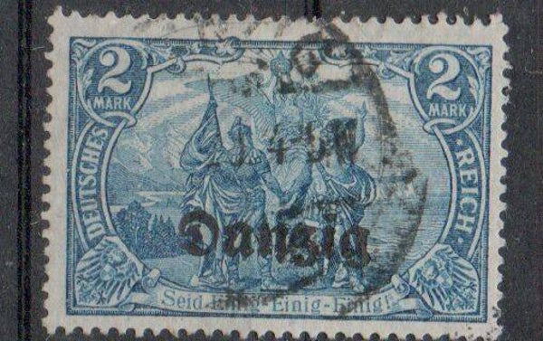Danzig  Nr. 11a gestempelt/ o geprüft Infla Berlin