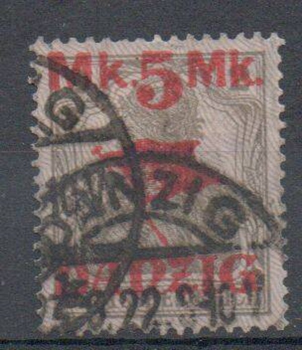 m423- Danzig  Nr. 45I gestempelt/ o geprüft Infla Berlin