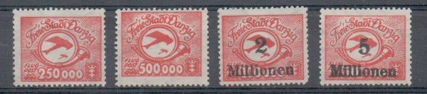 m426- Danzig  Nr. 177-180 ungebraucht/ (*)