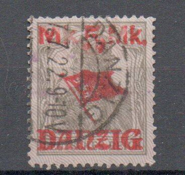 Danzig  Nr. 45 II gestempelt/ o geprüft Infla Berlin und Oechsner BPP