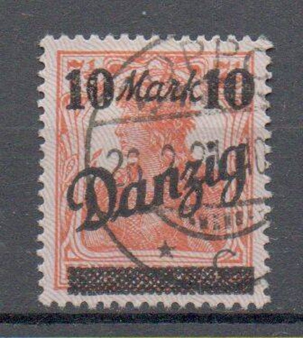 Danzig  Nr. 46 II gestempelt/ o geprüft Infla Berlin