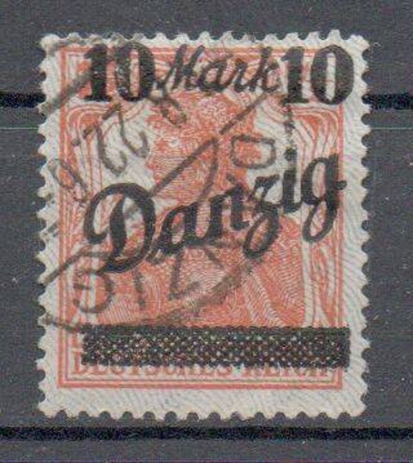 m452- Danzig  Nr. 31 II gestempelt/ o geprüft Schüler