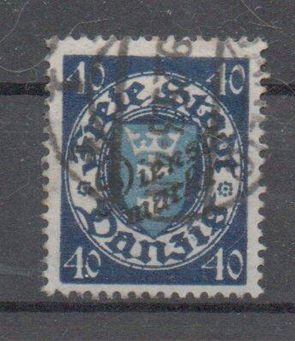 Danzig  Nr.  49a gestempelt/ o gepr. Kniep BPP