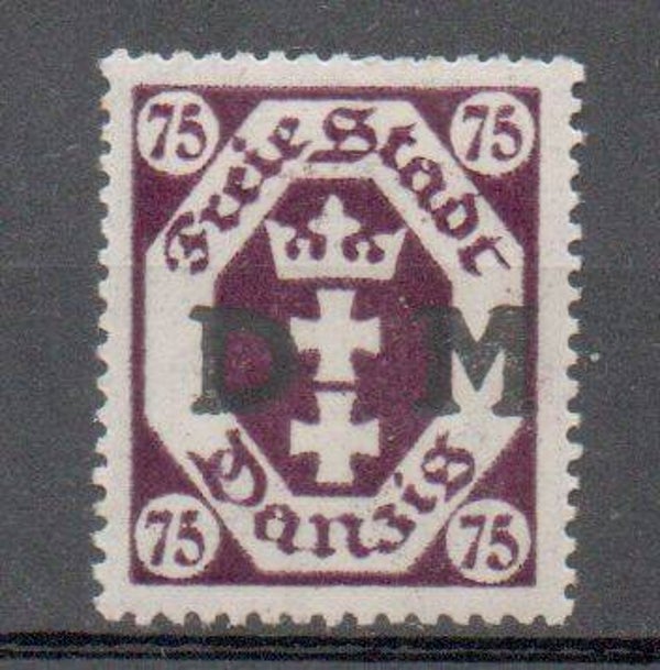 m467- Danzig  Nr. 15 postfrisch/ **