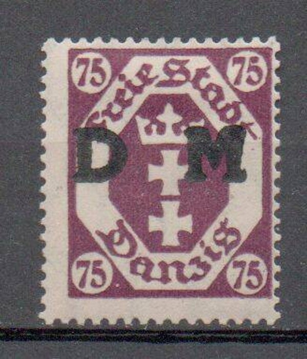 m468- Danzig  Nr. 15 ungebraucht/ *