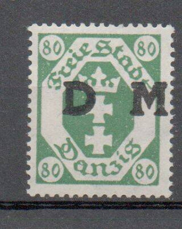 m469a- Danzig  Nr. 16 ungebraucht/ *