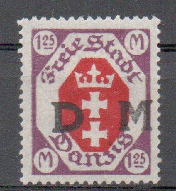 m470a- Danzig  Nr. 17 ungebraucht/ *