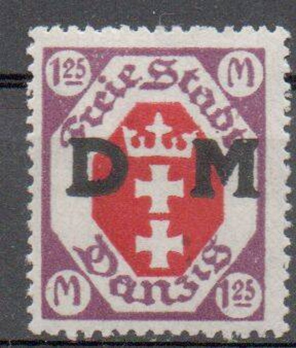 m470b- Danzig  Nr. 17 ungebraucht/ *