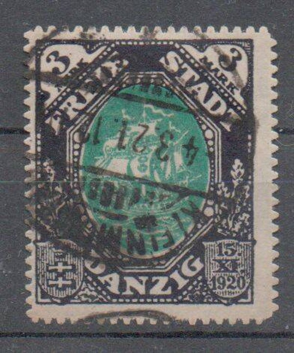 Danzig  Nr. 60 gestempelt/ o gepr. Infla Berlin