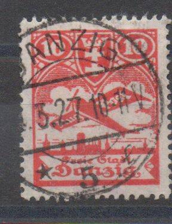 Danzig  Nr. 202 gestempelt/ o gepr. Oechsner BPP