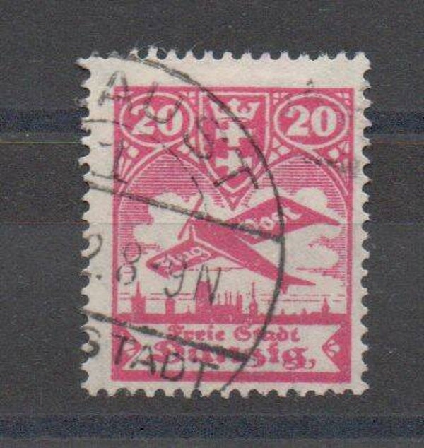 Danzig  Nr. 203 gestempelt/ o gepr. Oechsner BPP