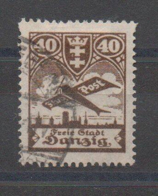 Danzig  Nr. 204 gestempelt/ o gepr. Oechsner BPP