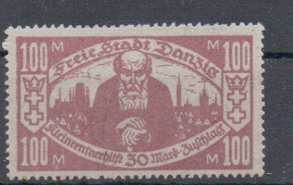 m495- Danzig  Nr. 132 ungebraucht/ *