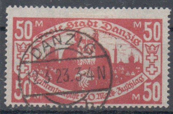 m496- Danzig  Nr. 131 gestempelt/ o