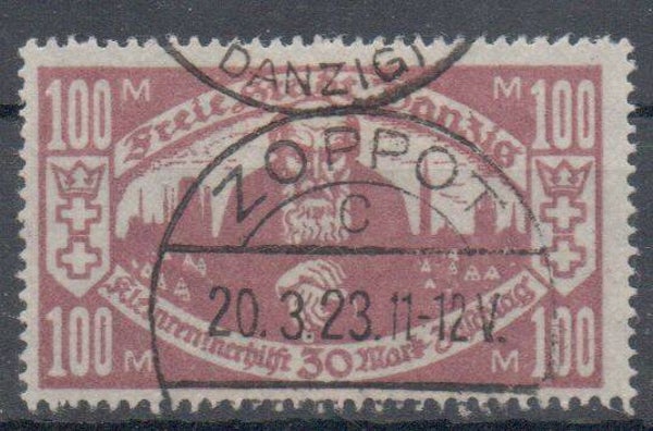 m497- Danzig  Nr. 132 gestempelt/ o